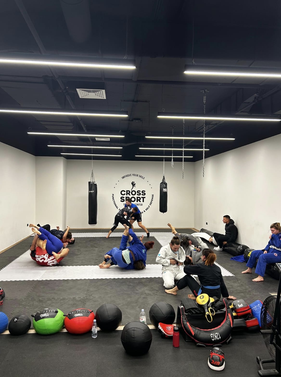 Trening brazilske jiu-jitse u White Belt klubu